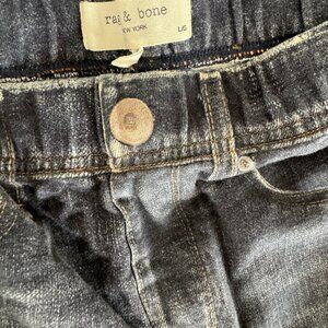 Rag & Bone Miramar Denim Printed Joggers, size L